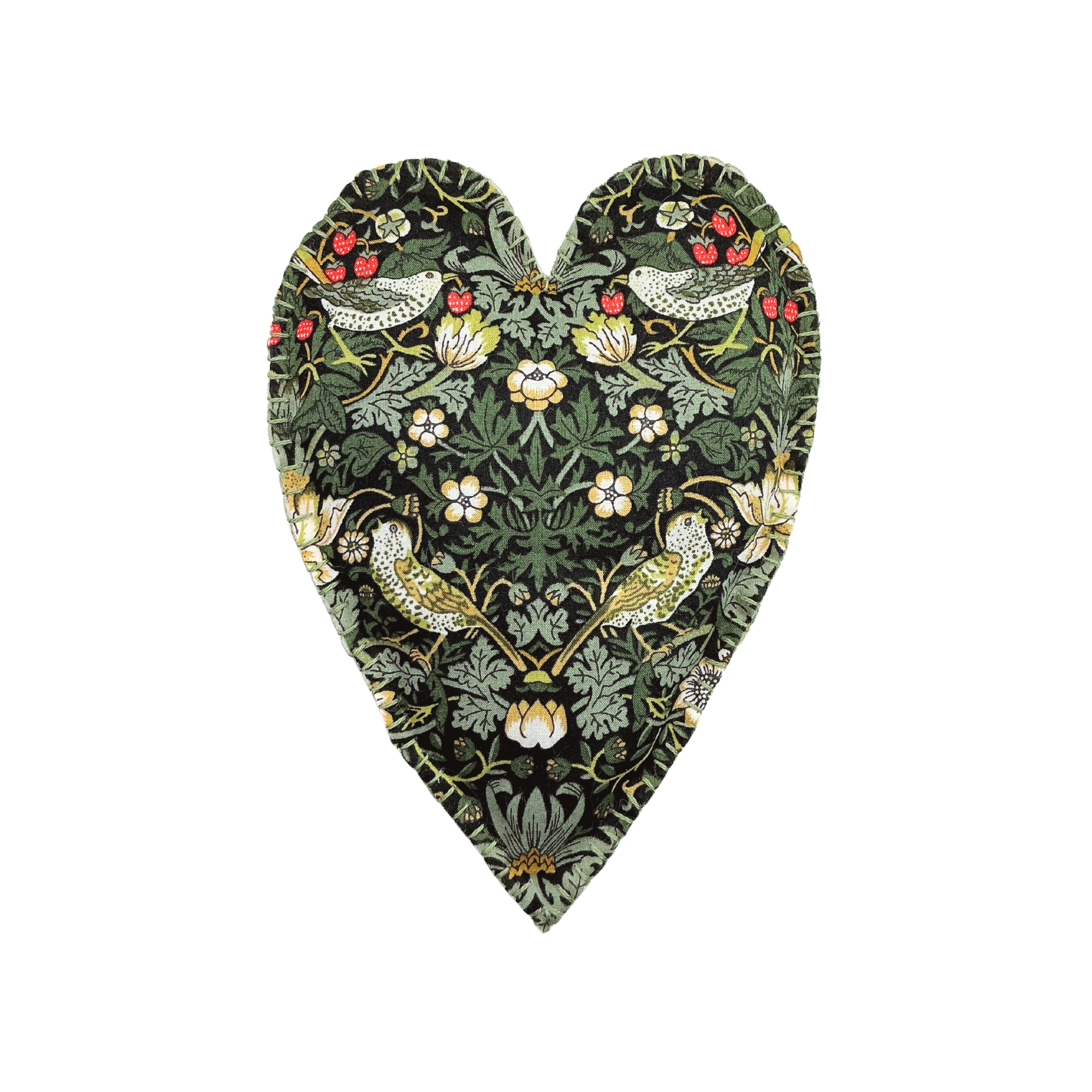 Mindful Embroidery for Wellbeing | The Sewing Alchemy Bookmark Corner Embroidery